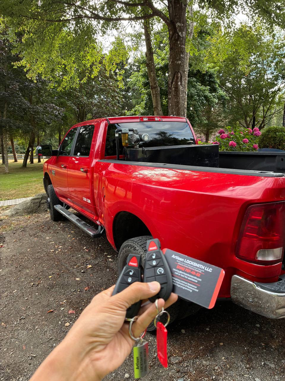 Car Key Duplication in Snohomish, WA — duplicate RAM truck keys